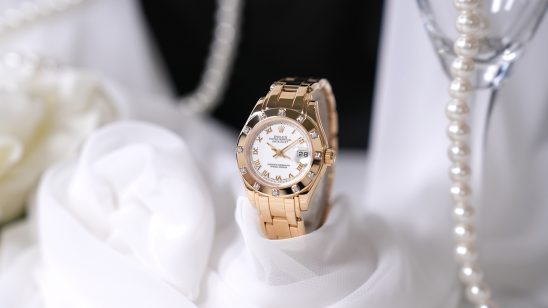 ROLEX ロレックス デイトジャスト パールマスター 69318 ホワイトローマ