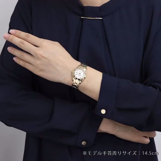 ROLEX ロレックス デイトジャスト パールマスター 69318 ホワイトローマ