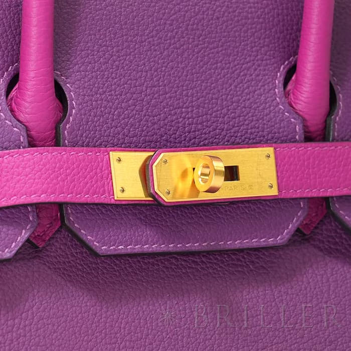 HERMES エルメス バーキン 30 トゴ アネモネ/ローズパープル マットゴールド金具