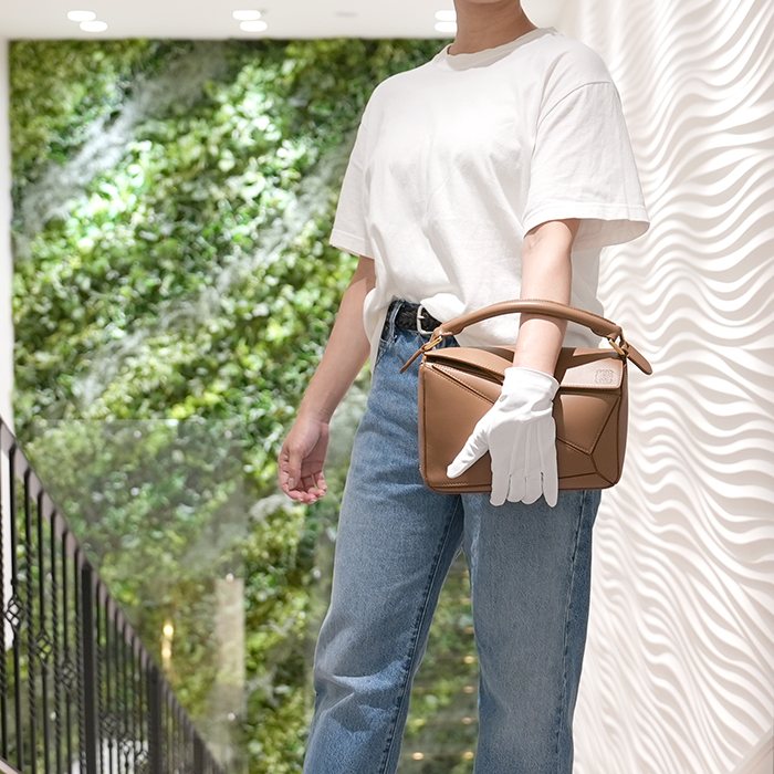 LOEWE ロエベ パズル バッグ スモール オーク A510S21XAC