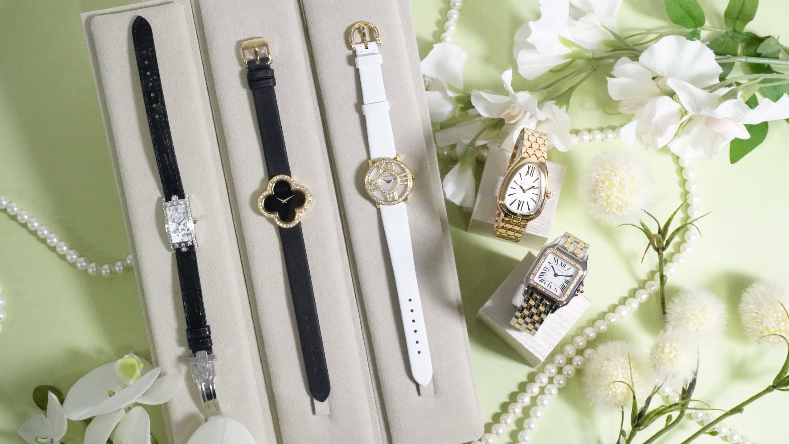 5大ジュエラーが生み出す腕時計の魅力【Van Cleef & Arpels・CARTIER