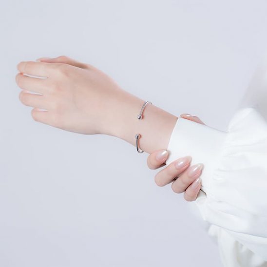 PIAGET ピアジェ ポセション バングル ホワイトゴールド G36PR216