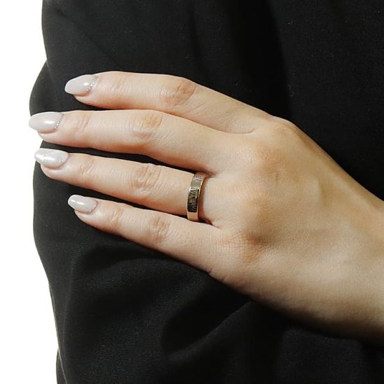 CARTIER カルティエ ハッピーバースデー リング ホワイトゴールド 8号 B4050900