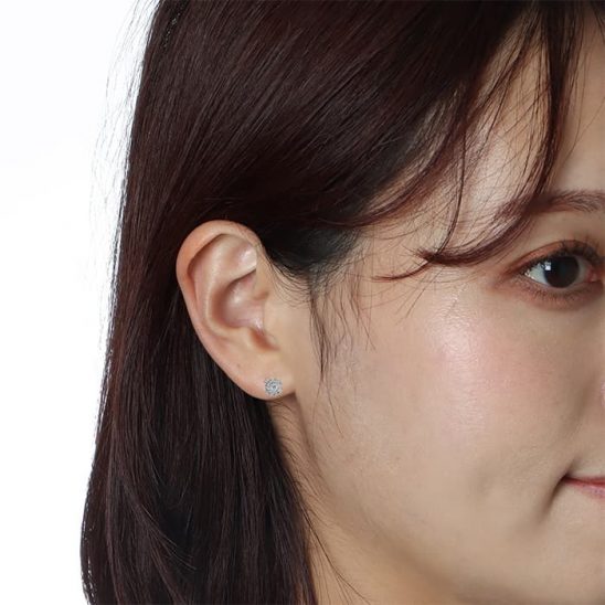 Damiani ダミアーニ マルゲリータ ピアス ホワイトゴールド ダイヤモンド 20074584