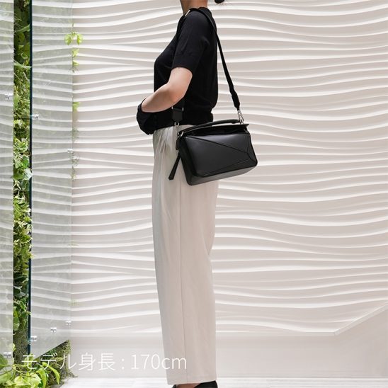 LOEWE ロエベ パズル バッグ スモール ブラック A510S21XAC