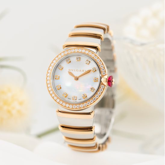 BVLGARI ブルガリ ルチェア LU28SPGDSPG/12 102475