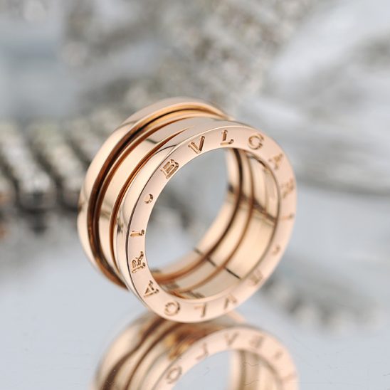 BVLGARI ブルガリ ビーゼロ1 リング ピンクゴールド AN852405/335933 12号