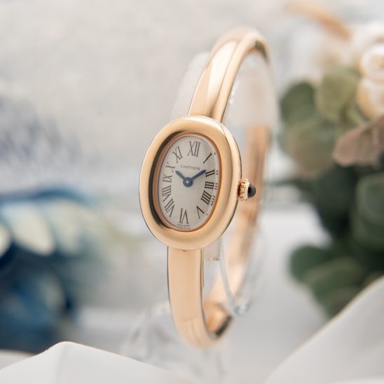 CARTIER カルティエ ベニュワール ウォッチ （サイズ16） ミニモデル ピンクゴールド WGBA0048