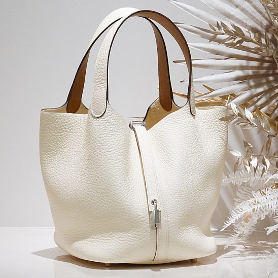 HERMES エルメス ピコタン ロックPM トリヨンクレマンス ノワール（ブラック）シルバー金具