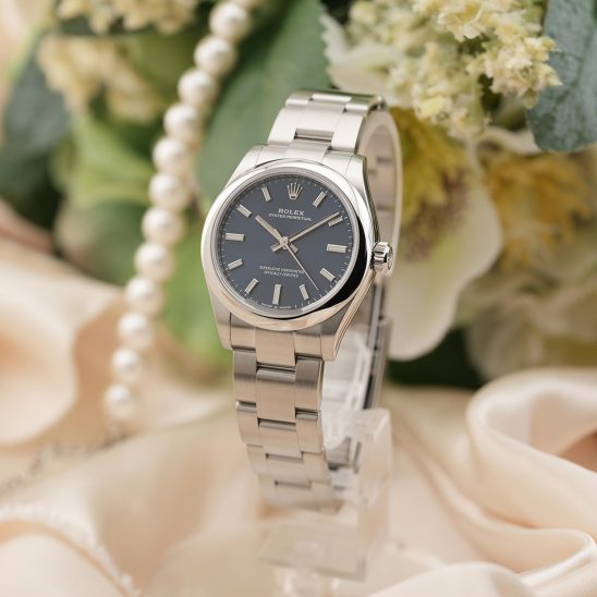 ROLEX ロレックス オイスターパーペチュアル 31 277200 ブルー