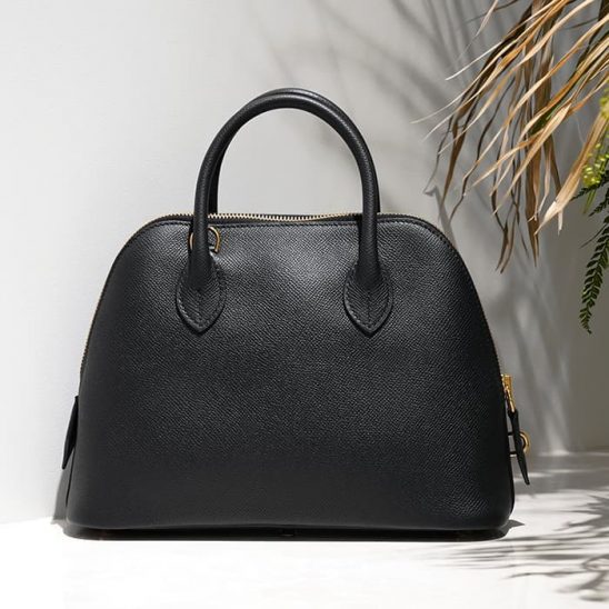 HERMES エルメス ボリード 1923 25 エプソン ノワール（ブラック）ゴールド金具