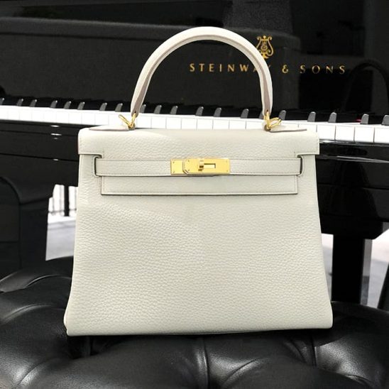 HERMES エルメス ケリー 28 内縫い トゴ ベトン ゴールド金具