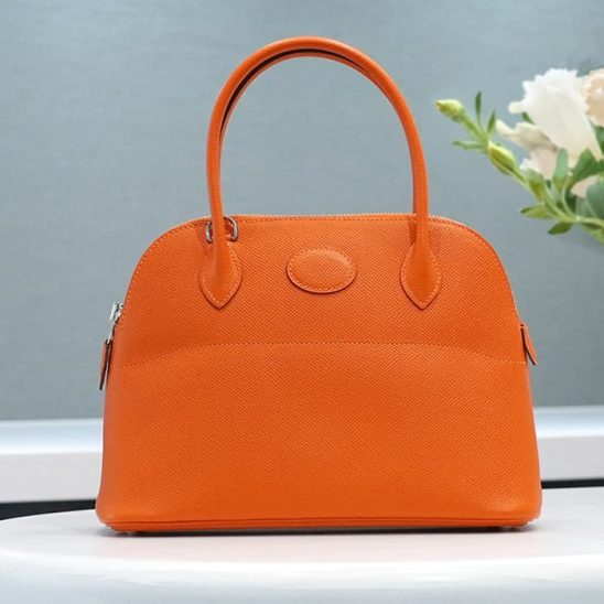 HERMES エルメス ボリード 27 エプソン フー シルバー金具