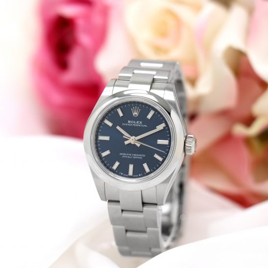 ROLEX ロレックス オイスターパーペチュアル 276200 ブルー
