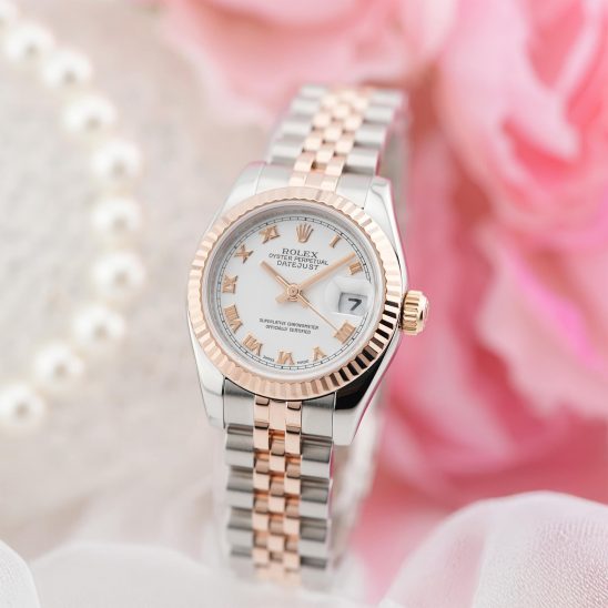 ROLEX ロレックス デイトジャスト 179171 ホワイト ローマ