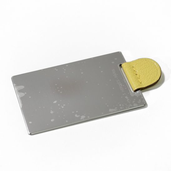 HERMES エルメス コンスタンス 3 ミニ ミロワール シェーブル リモンチェッロ シルバー金具