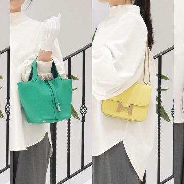 ピンク・グリーン・イエロー──春カラーのバッグで踏み出す、新しい季節。