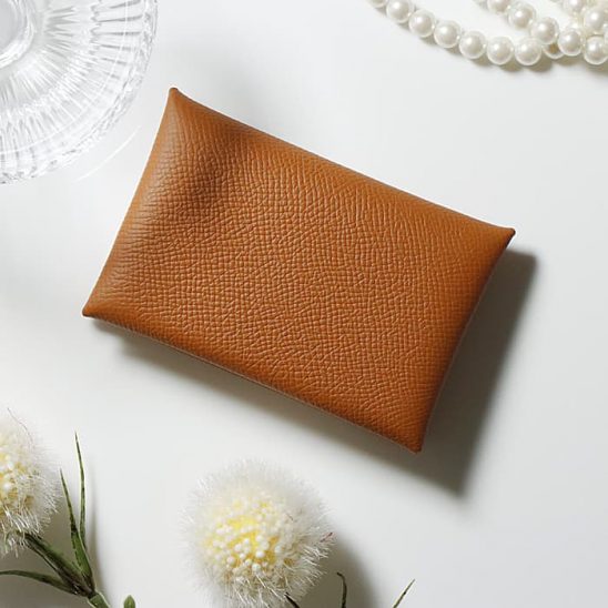 HERMES エルメス カルヴィ エプソン ゴールド