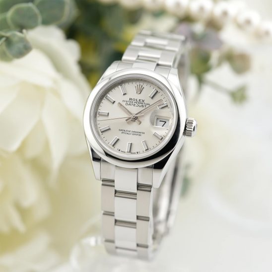 ROLEX ロレックス デイトジャスト 28 279160 シルバー オイスターブレスレット