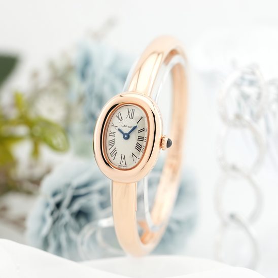 CARTIER カルティエ ベニュワール ウォッチ ミニモデル ピンクゴールド サイズ16 WGBA0048