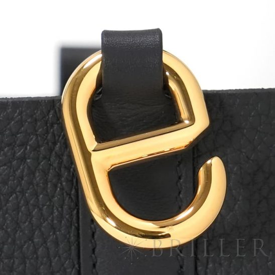 HERMES エルメス インザループ 18 トリヨンクレマンス/スイフト ノワール(ブラック) ゴールド金具