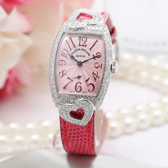 FRANCK MULLER フランク・ミュラー トノーカーべックス クゥー 1750 S6 HJ COE ホワイトゴールド