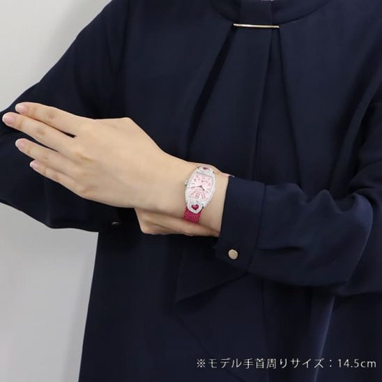 FRANCK MULLER フランク・ミュラー トノーカーべックス クゥー 1750 S6 HJ COE ホワイトゴールド