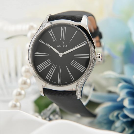 OMEGA オメガ デ・ヴィル トレゾア 39mm ファブリックストラップ 428.17.39.60.01.001