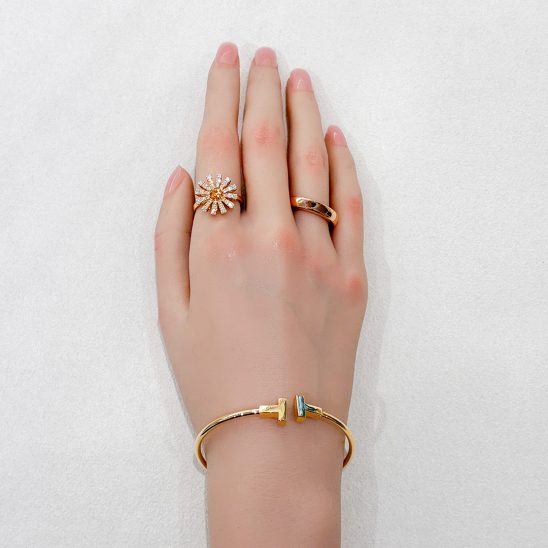 Damiani ダミアーニ マルゲリータ リング イエローゴールド ダイヤモンド シトリン 20072770