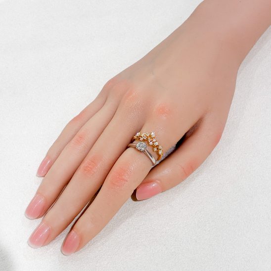 Damiani ダミアーニ ミモザ リング イエローゴールド ダイヤモンド 9号 20086884