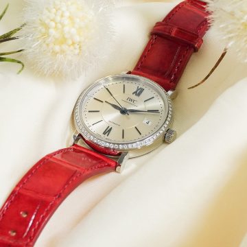 IWC インターナショナルウォッチカンパニー ポートフィノ IW458109 ベゼルダイヤ