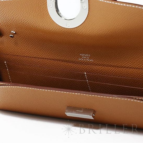 HERMES エルメス シェーヌダンクルトゥーゴー エプソン ゴールド シルバー金具