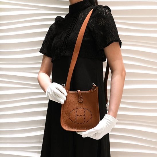 HERMES エルメス エヴリン アマゾン TPM トリヨンクレマンス ゴールド シルバー金具