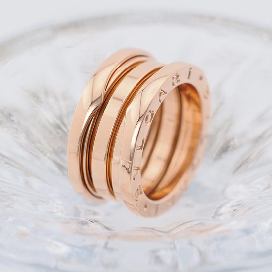 BVLGARI ブルガリ ビーゼロ1 リング ピンクゴールド 7号 335928