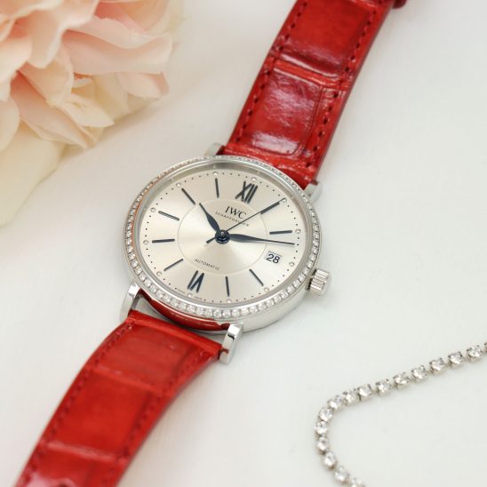 IWC インターナショナルウォッチカンパニー ポートフィノ IW458109 ベゼルダイヤ