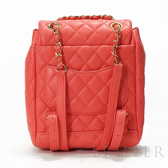 CHANEL シャネル その他 バックパック ラムスキン ピンク ゴールド金具 A69964 B00250 N0412