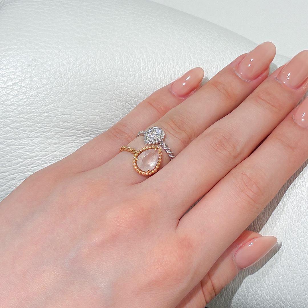 BOUCHERON　ブシュロン セルパンボエム リング　重ね付