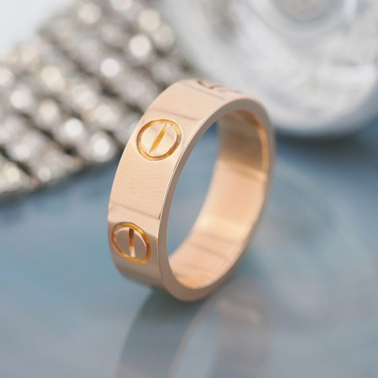 CARTIER カルティエ ラブ リング クラシックモデル ピンクゴールド 10号 B4047150
