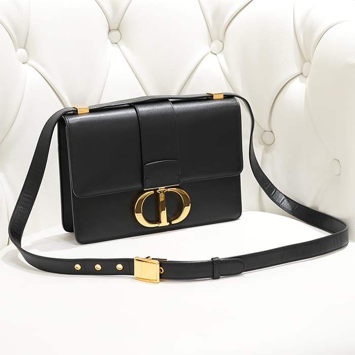 CHRISTIAN DIOR クリスチャン ディオール 30 モンテーニュ バッグ ボックスカーフスキン M9203UMOS_M911