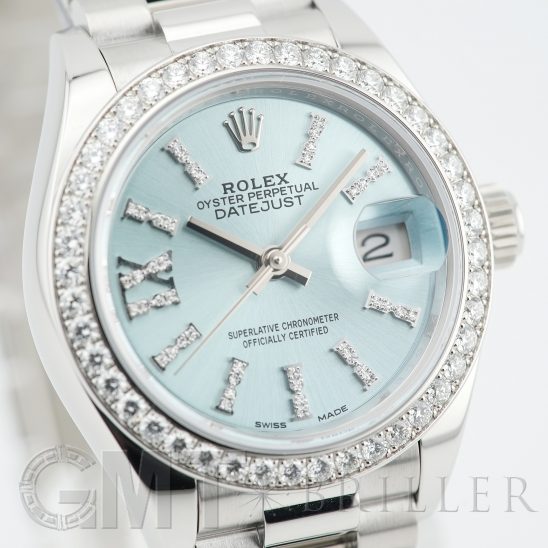 ROLEX ロレックス デイトジャスト 28 279136RBR アイスブルー プレジデントブレスレット