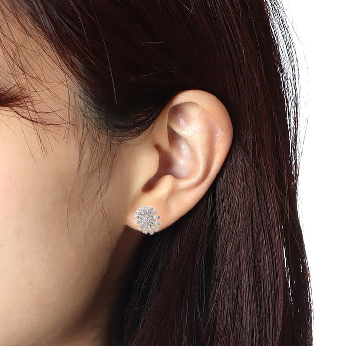 Damiani ダミアーニ マルゲリータ ピアス ホワイトゴールド ダイヤモンド 20072761