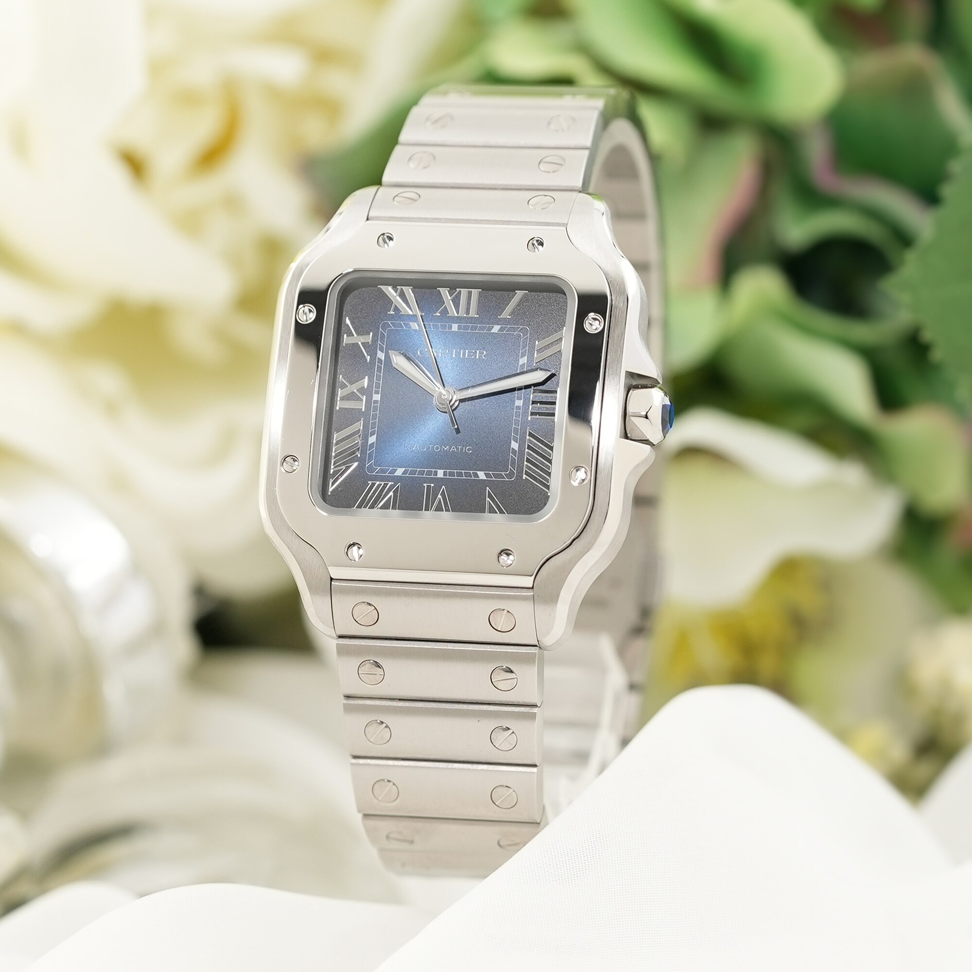 CARTIER カルティエ サントス MM WSSA0063【未使用】