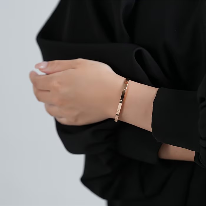CARTIER カルティエ ラブ ブレスレット スモールモデル ピンクゴールド 16号 B6047316