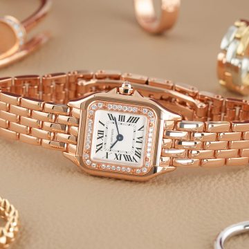 CARTIER カルティエ パンテール ドゥ カルティエ ウォッチ SM WGPN0060 ピンクゴールド