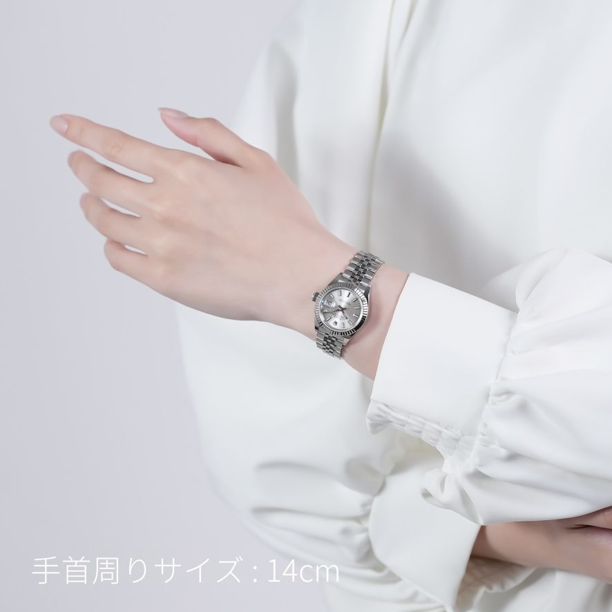 ROLEX ロレックス デイトジャスト 28 279174 シルバー ジュビリーブレスレット