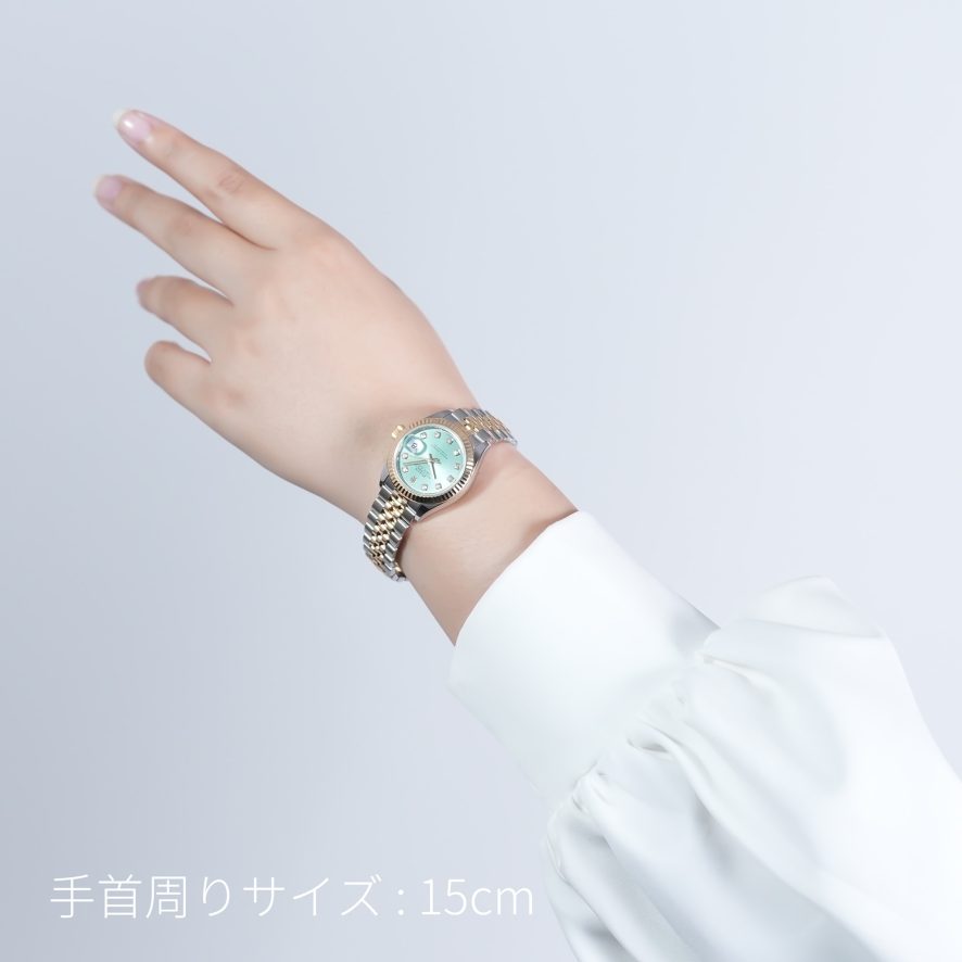 ROLEX ロレックス デイトジャスト 28 279173G ミントグリーン