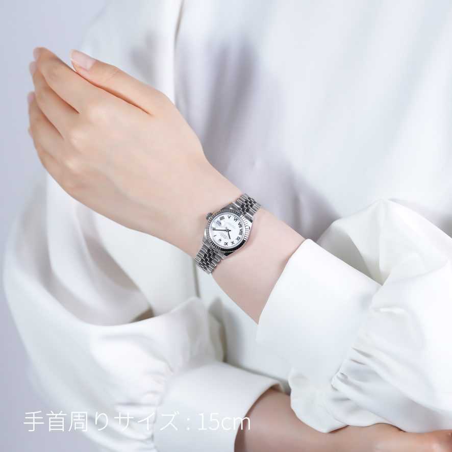 ROLEX ロレックス デイトジャスト 28 279174 ホワイトローマ ジュビリーブレスレット