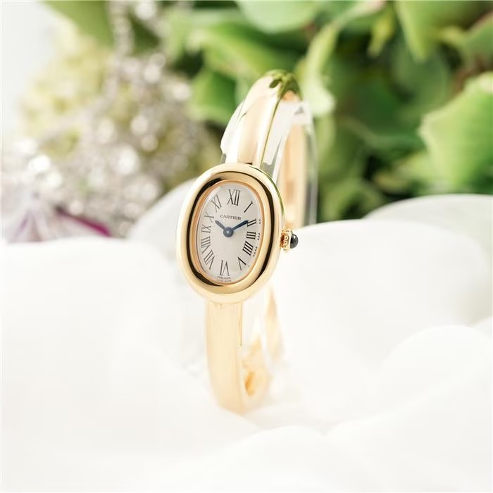 CARTIER カルティエ ベニュワール ウォッチ (サイズ16) ミニモデル イエローゴールド WGBA0078