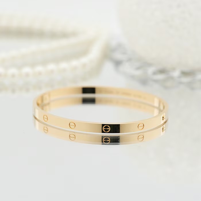 CARTIER カルティエ ラブ ブレスレット ミディアムモデル イエローゴールド 20号 B6081520