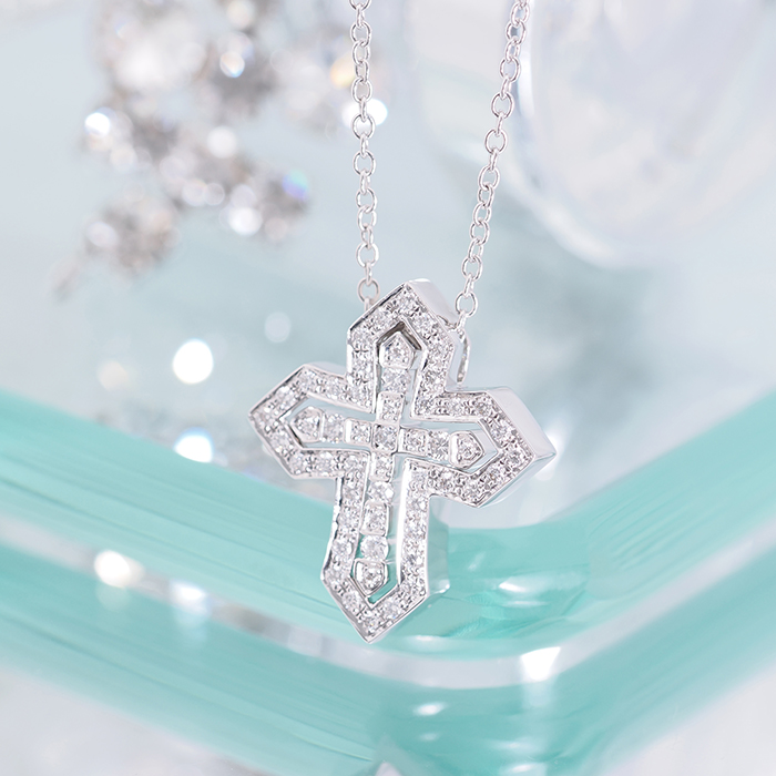 Damiani ダミアーニ ベルエポック クラウン ネックレス ホワイトゴールド ダイヤモンド S 20089078